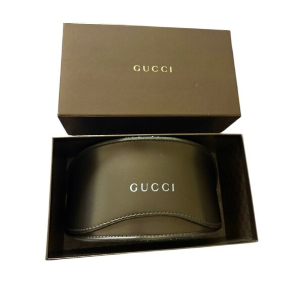 Authentic Gucci Sunglasses Case & Box – Brown Monogram Interior - Picture 1 of 6